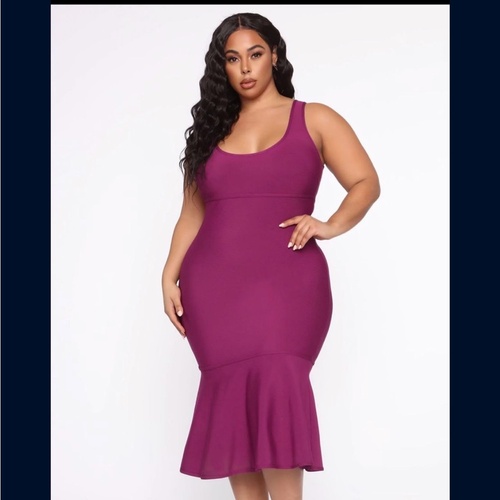 Fashion nova size 1x bandage dress body-con